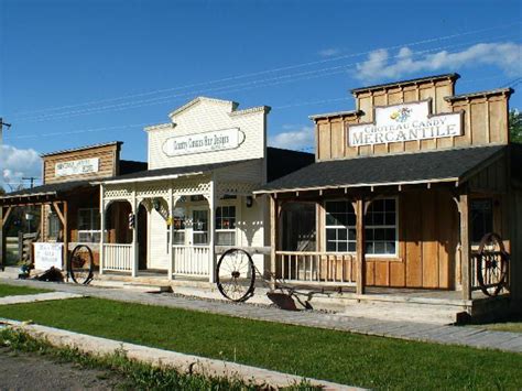 Western Store Front Spaced Old Western Towns Western Town Old West Town