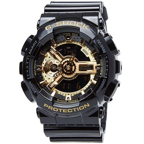 The colors may differ slightly from the original. Casio G-Shock GA-110GB-1AER Hyper Complex Watch (Black & Gold)