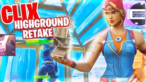 How To Clix HIGHGROUND RETAKES In Chapter Season Fortnite YouTube