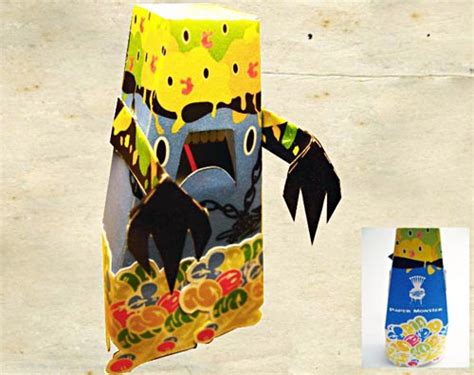 Make Your Own Paper Figures By Paper Monster Gadgetsin