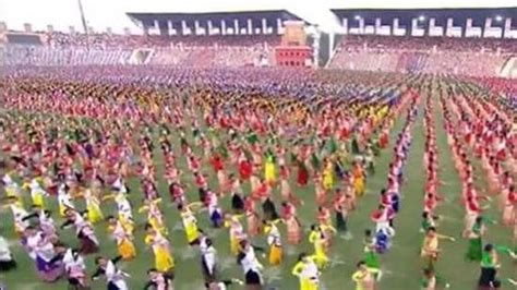 Assam Over Dancers Musicians Perform Bihu Dance And Create