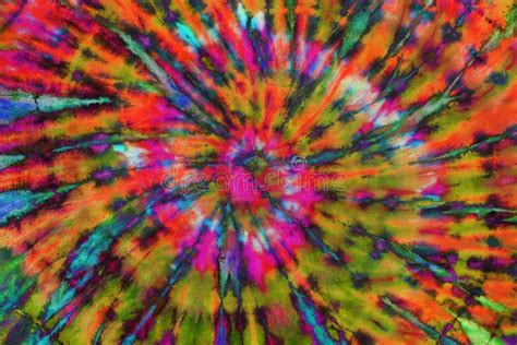 Spiral Tie Dye Pattern Abstract Background Stock Image Image Of