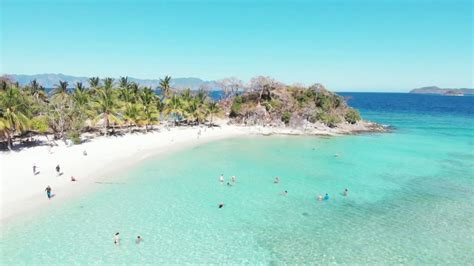 Beautiful Beach On Malcapuya Island Coron Palawan Youtube