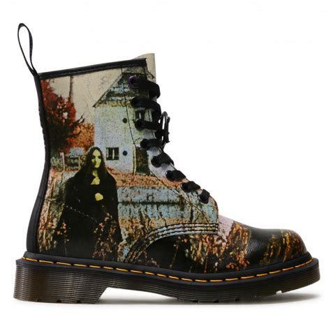 Giày Dr Martens 1460 Black Sabbath Lace Up Boots 26315102 Authentic Shoes