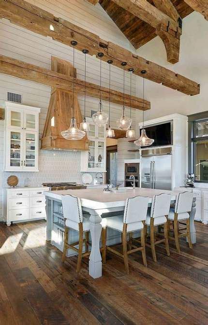 Farmhouse Style House Interior Kitchens Ceilings 37 Ideas For 2019