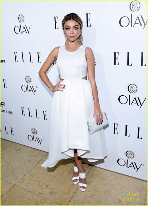 sarah hyland celebrates women in television with elle photo 763196 photo gallery just