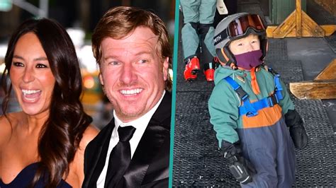 Chip And Joanna Gaines 3 Year Old Son Crew Proves Hes Already An Expert Skier In Adorable