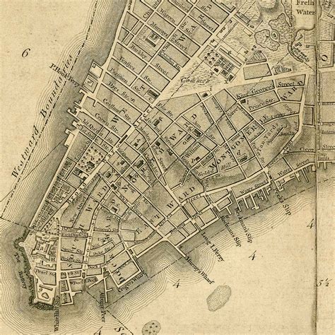 New York 1776 Manhattan Ratzer Plan