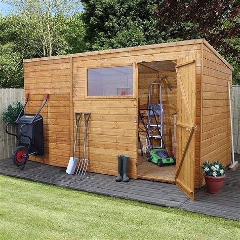 Waltons Pent Wooden Garden Shed Read The Review Shiplap Sheds