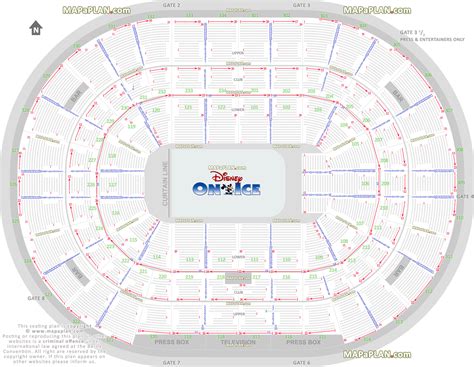 Allstate Arena Seating Chart With Seat Numbers