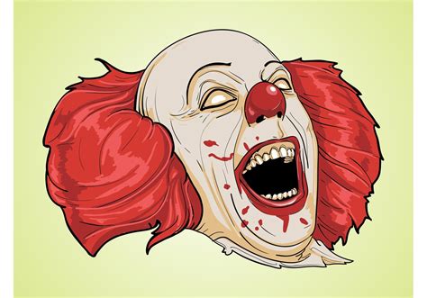 Scary Clown Vector Art Icons And Graphics For Free Download