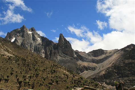 Point Batian on Mount Kenya, Mount Kenya National Park, Kenya [OC 