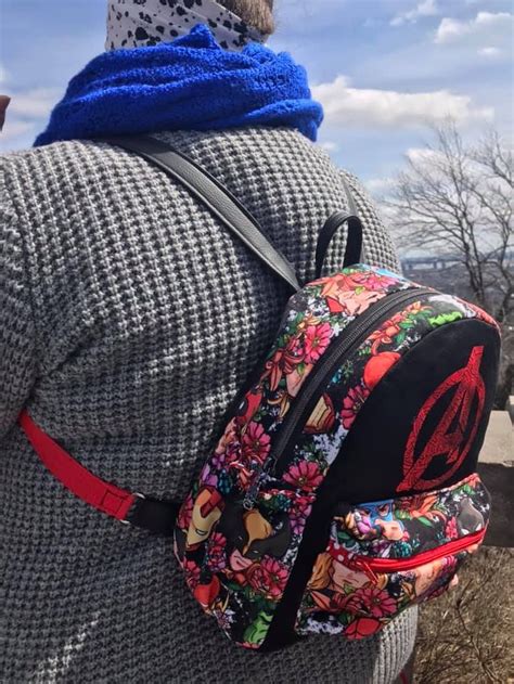 Minni Mini Backpack Pdf Sewing Pattern Etsy