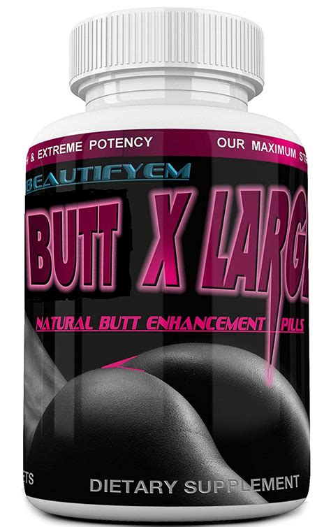 BTFM BUTT X LARGE Butt Enlargement Booty Enhancement 60 Tablets