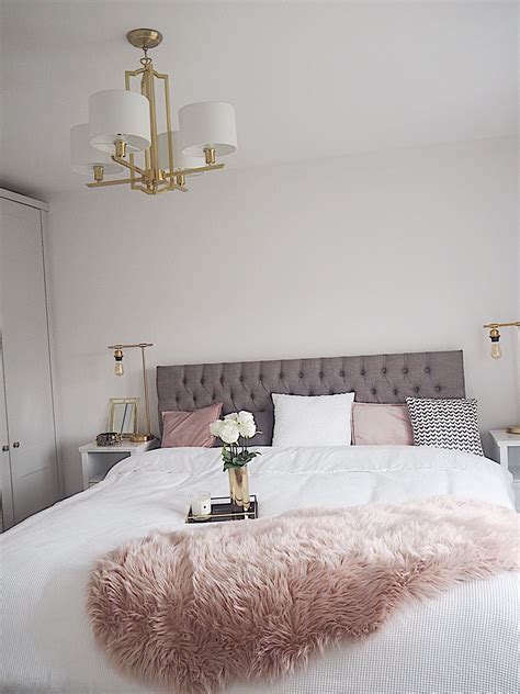 My Blush Pink White And Gray Bedroom Blush Pink And Grey Bedroom Rose