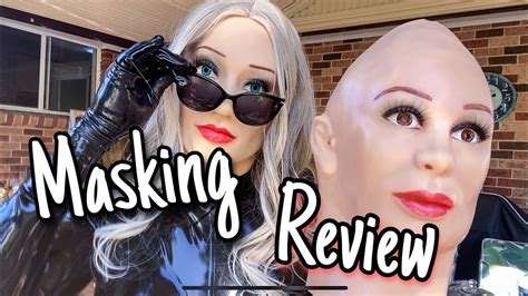 Full Face Silicone Doll Mask Review Youtube