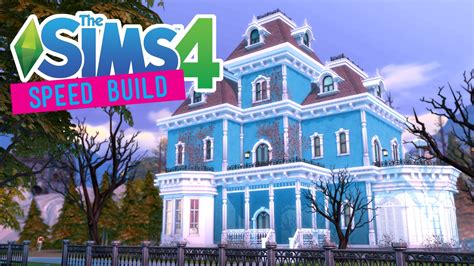 The Sims 4 Speed Build Vampire Dollhouse No Cc Youtube