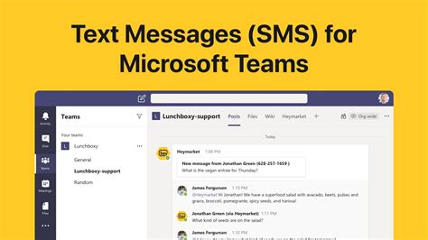 Business Text Messaging For Microsoft Teams Youtube