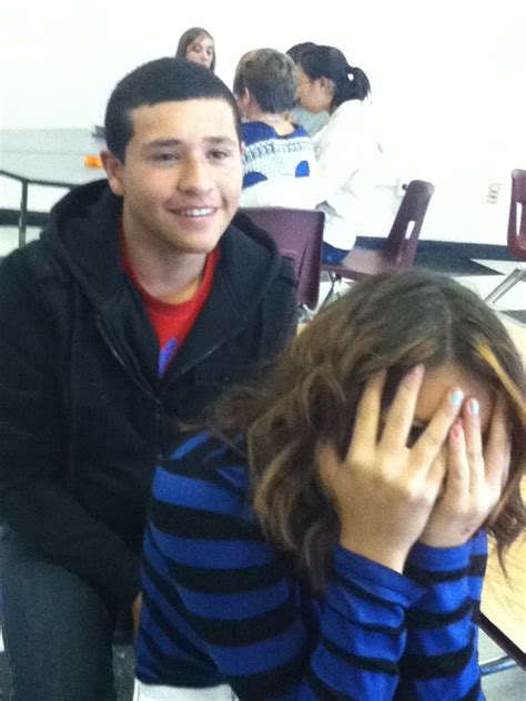 Alyssa And Armando At Lunch He Cant Keep His Hands Off Her