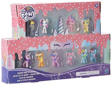 My Little Pony Unicorn Sparkle Collection Set Of Toy Pony 3 Inch