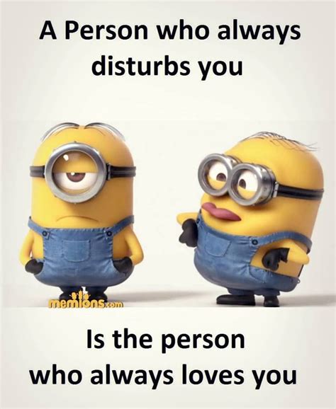 Sometimes i wish i could disappear, and watch to see who noticed i was gone. Funny Minion Quotes - Fit for Fun