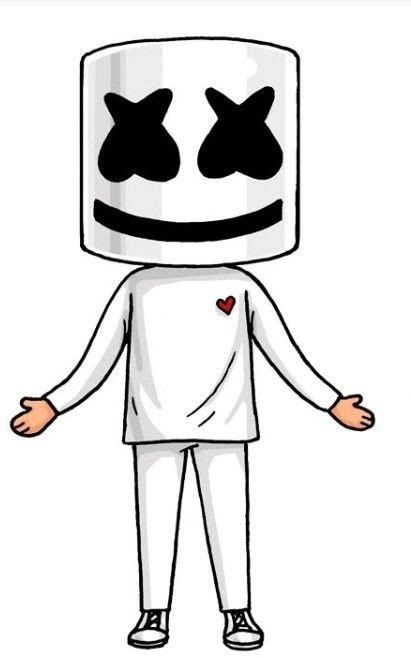Resultado de imagen para marshmello wallpaper. Kawaii | Dibujos de marshmello, Dibujos artisticos a lapiz ...