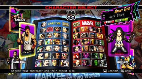 Ultimate Marvel Vs Capcom 3 Characters Full Roster Of 50 Fighters