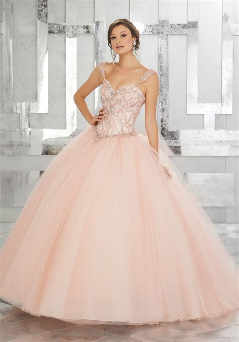 Tulle Quinceañera Ball Gown Morilee