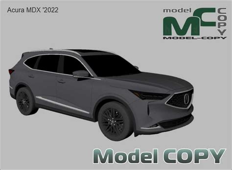 Acura Mdx 2022 3d Model 48973 Model Copy Default