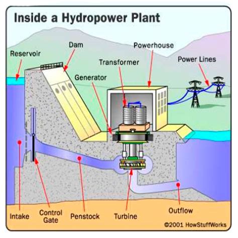 What Is A Hydro Power Plant Working Of Hydropower Pla