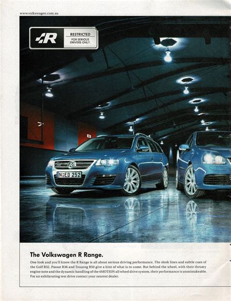 2008 Volkswagen R Range Golf R32 Passat R36 Touareg R50 Page 1 Aussie