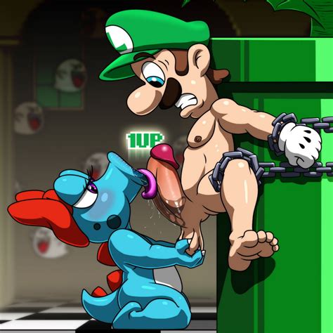 Rule 34 Birdo Fellatio Luigi Nintendo Oral Sex Super Mario Bros 1808553