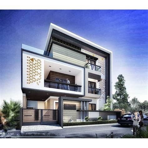 Many bungalows are also considered rather unattractive by today's architectural standards, meaning planners are usually very accommodating when it comes to those looking to take on a bungalow renovation. #mulpix Exterior Bungalows Design . By @hs3dindia . # ...