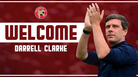 Darrell Clarke Agrees To Become The Saddlers New First Team Manager