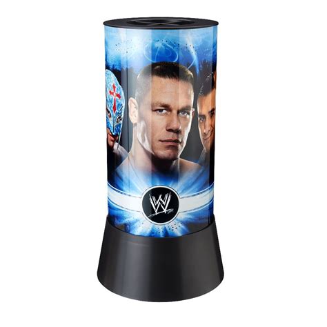 Themed bedroom ideas for your little boy! Light up the room with the Official WWE Collage Spinning ...