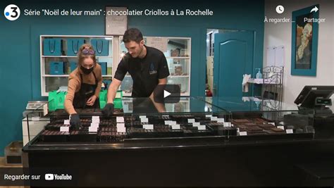 France 3 Série Noël de leur main chocolatier Criollos à La