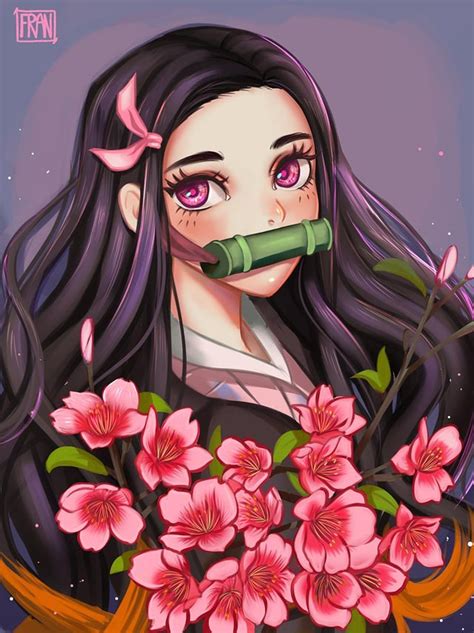 Nezuko Fanart Modern Nezuko Demonslayeranime Hostrist