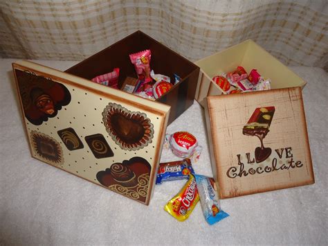 VivArts Caixas De Chocolate Em MDF