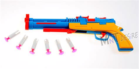 Powerful Dart Gun Dart Pistol Kids Toy Safety Suction Cup Bullets Model