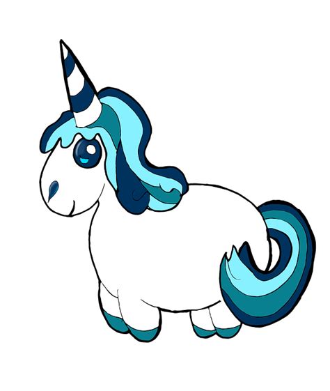 Download Unicorn Clipart Blue Royalty Free Stock Illustration Image