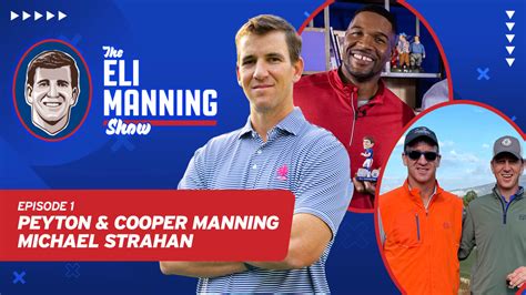 ️ Watch The Premiere Of The Eli Manning Show