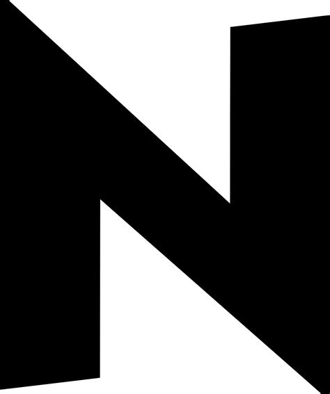 Svg Capital Letter N Letter Free Svg Image And Icon Svg Silh