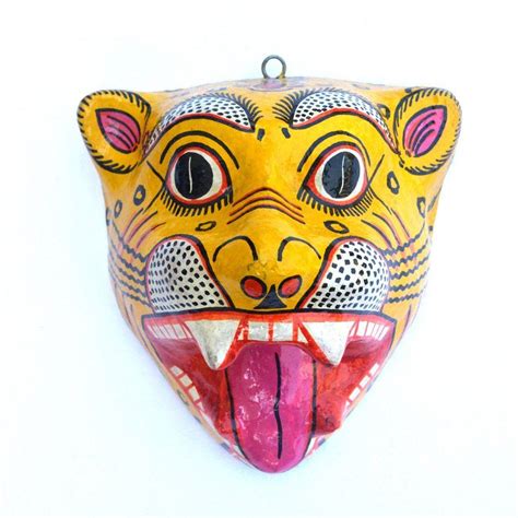 #decor #vbs the post diy animal masks to make with paper mache 2019 appeared first on paper ideas. Art Godaam Paper Mache Wall Mask | Paper mache animals ...