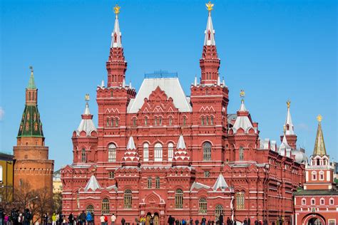 Foto des Historischen Museums in Moskau - 2015-2016 Jahre