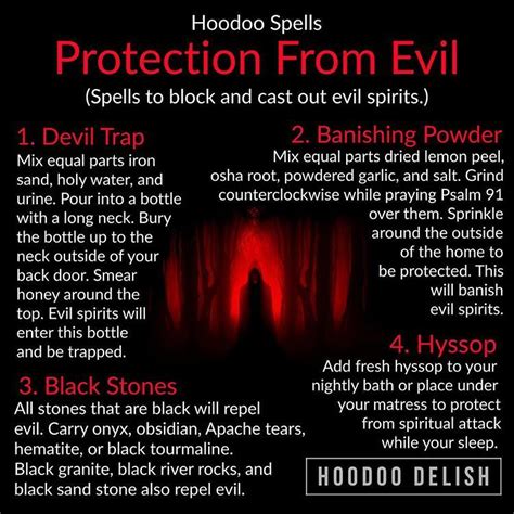 Hoodoo Spells Protection From Evil ~~ Even Though Our Ancestors And