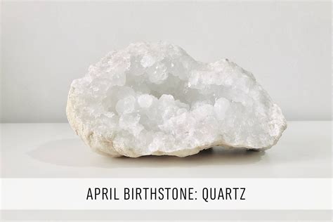 April Birthstone Quartz Andrea Shelley Designs