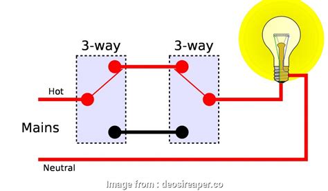 Wiring 2 Switch 1 Way Brilliant Intermediate Switch Wiring Diagram