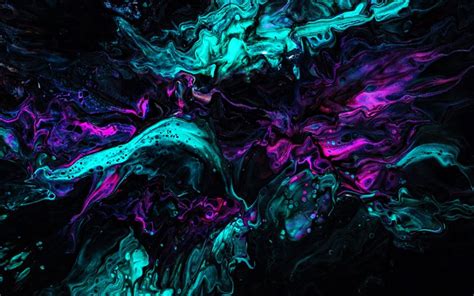 Download Wallpapers Dark Liquid Background 4k Artwork Liquid