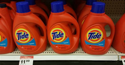 Target Large Tide Laundry Detergent 100oz Bottles Only 649 Each
