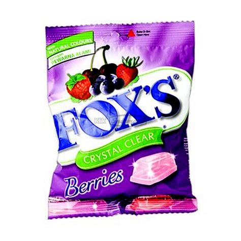 Foxs 90g Candy Crystal Clear Berries Hkg Mall